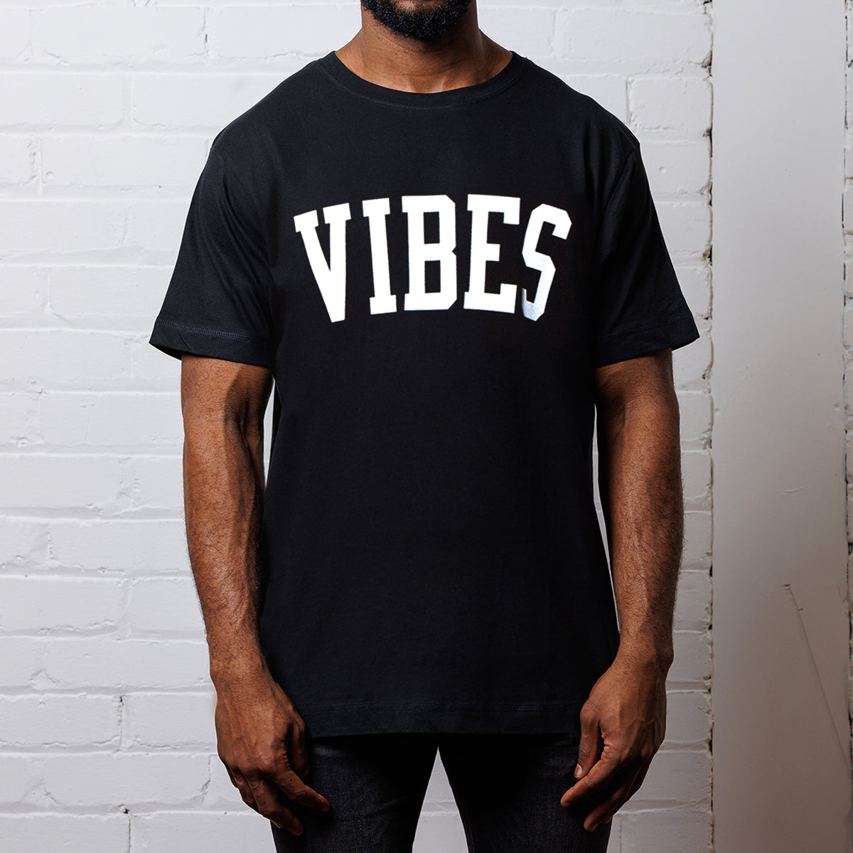Vibes - Tshirt - Black