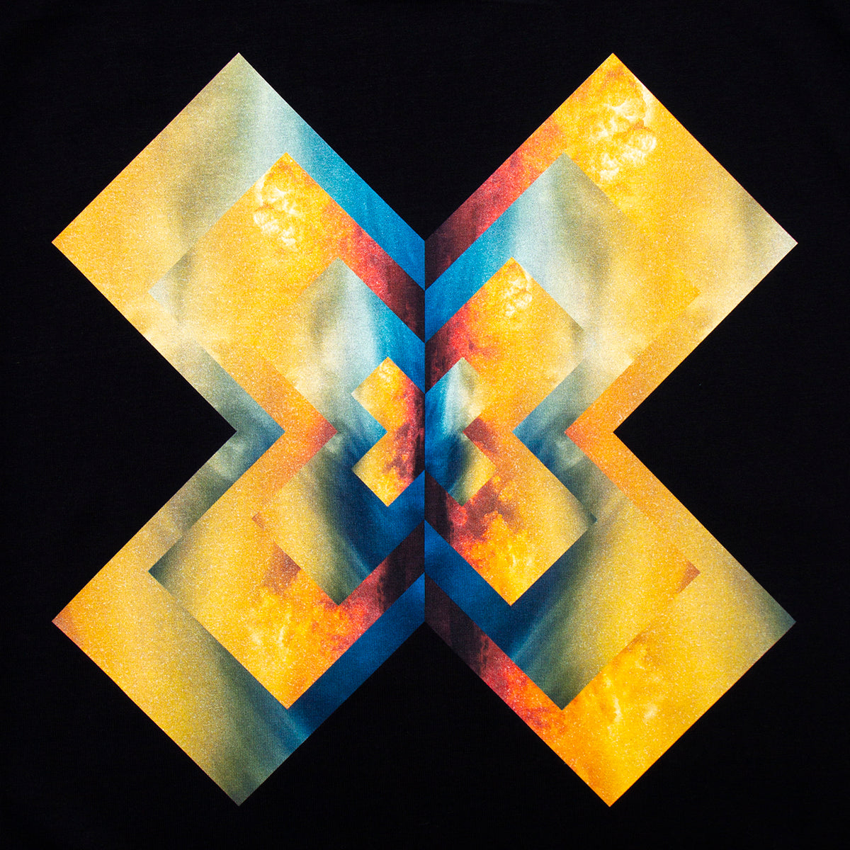 Flipped Skies X Imprint - Tshirt - Black