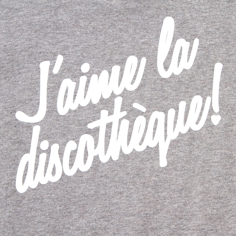 J'aime Discotheque - Sweatshirt - Grey - Wasted Heroes